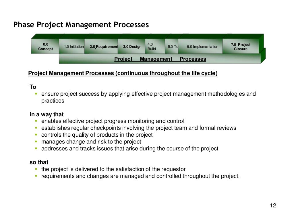 Implementing a project delivery framework