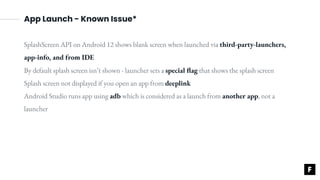 Implementing a Splash Screen in Android: Full Guide | PDF