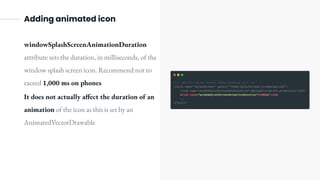 Implementing a Splash Screen in Android: Full Guide | PDF