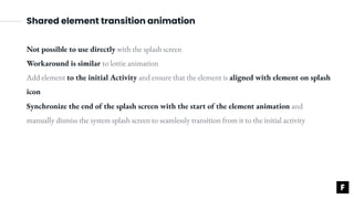 Implementing a Splash Screen in Android: Full Guide | PDF