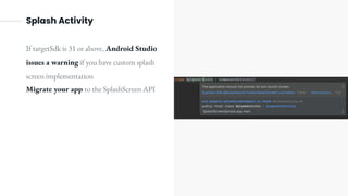 Implementing a Splash Screen in Android: Full Guide | PDF