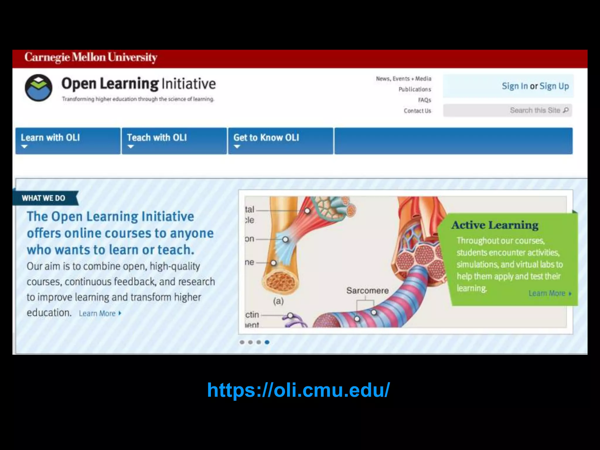 https://oli.cmu.edu/
 
