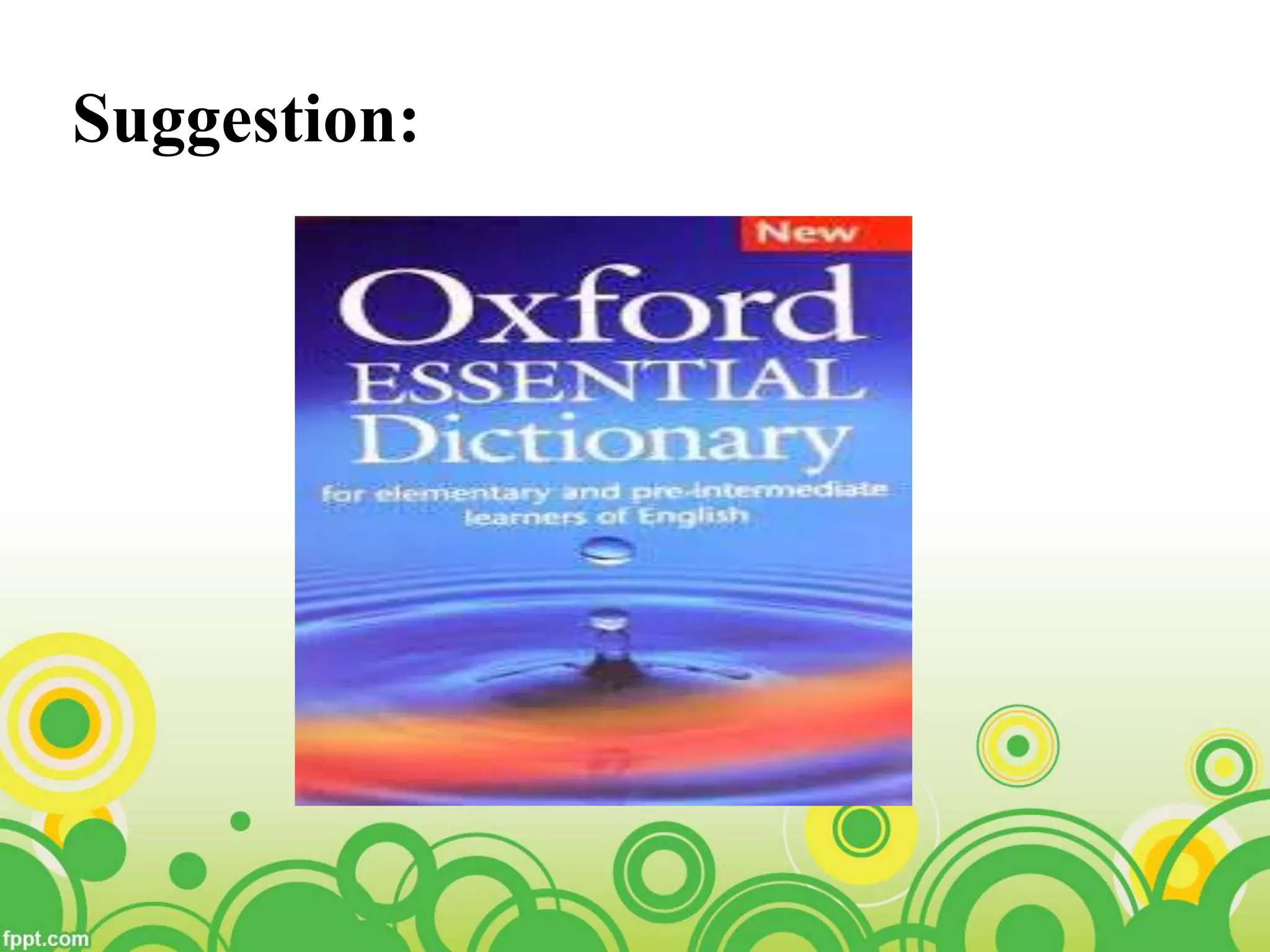 Implementing english for higher education and its prerequiste | PPTX