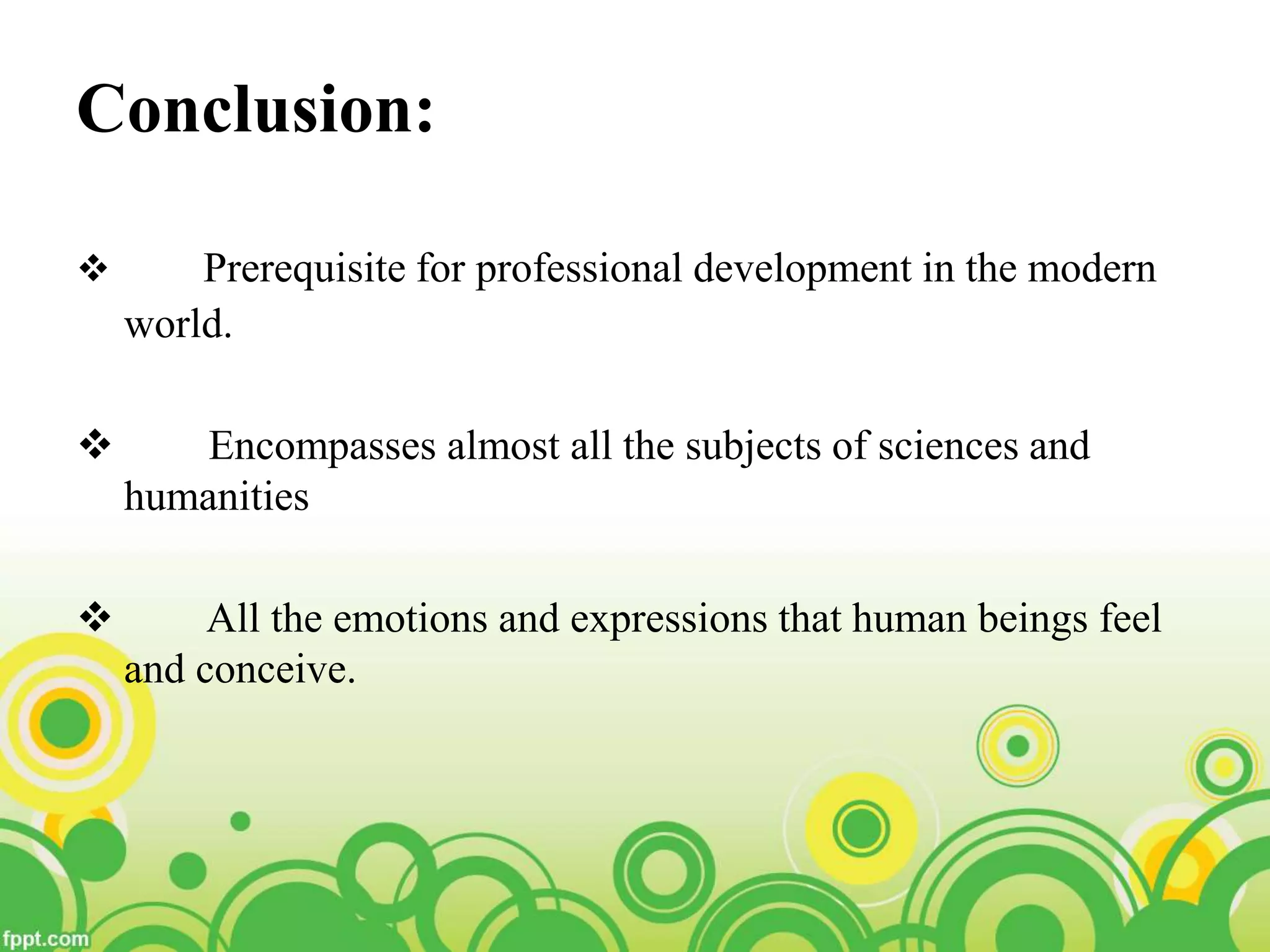 Implementing english for higher education and its prerequiste | PPT