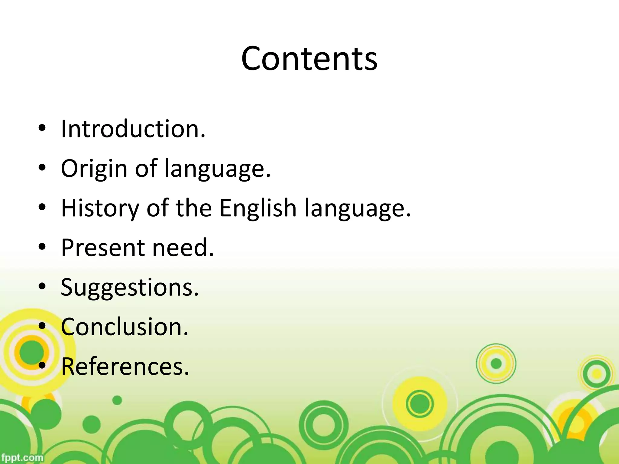 Implementing english for higher education and its prerequiste | PPTX