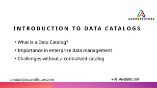 Implementing Enterprise Data Catalog with Azure PurviewImplementing ...
