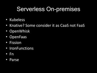 Implementing FaaS on Kubernetes using Kubeless | PPTX
