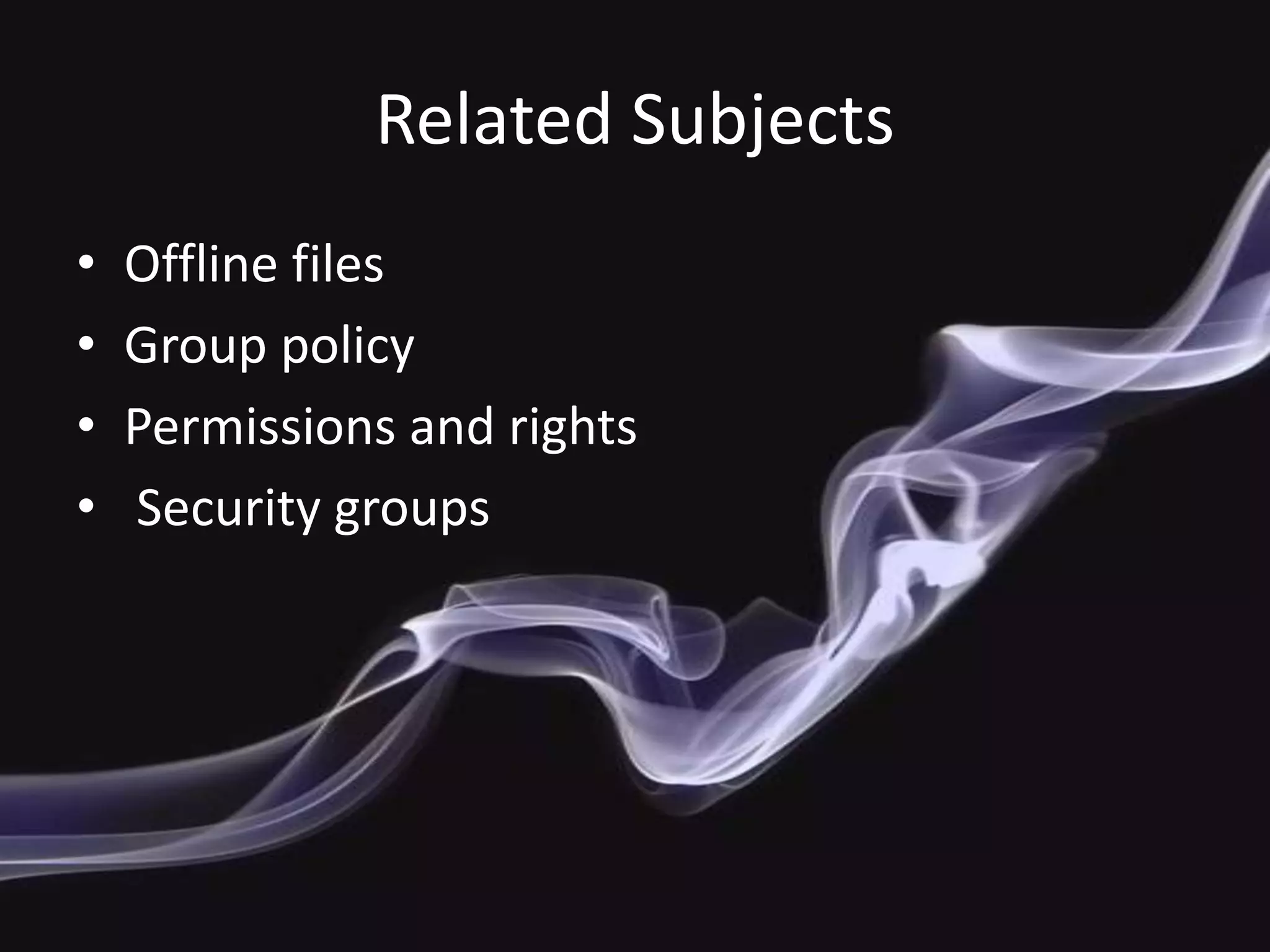 Implementing Folder Redirection In Active Directory