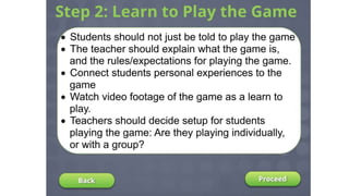 Implementing Gamification in the Classroom | PPTX