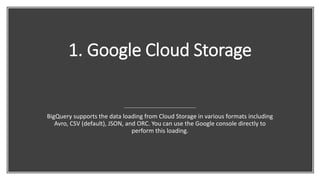 Implementing google big query automation using google analytics data | PPTX