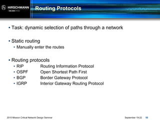 Implementing Network Redundancy | PPT