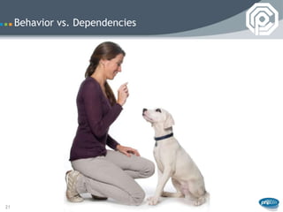Behavior vs. Dependencies




21
 