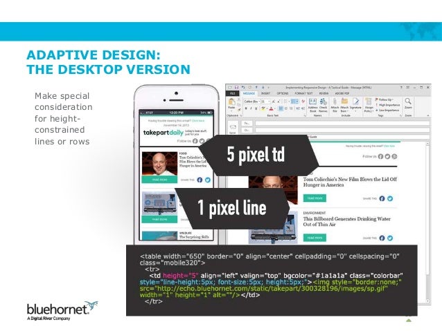 Implementing Responsive Email Design A Tactical Guide Implementing Responsive Email Design A Tactical Guide