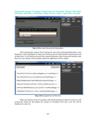 Implementing security on android application | PDF