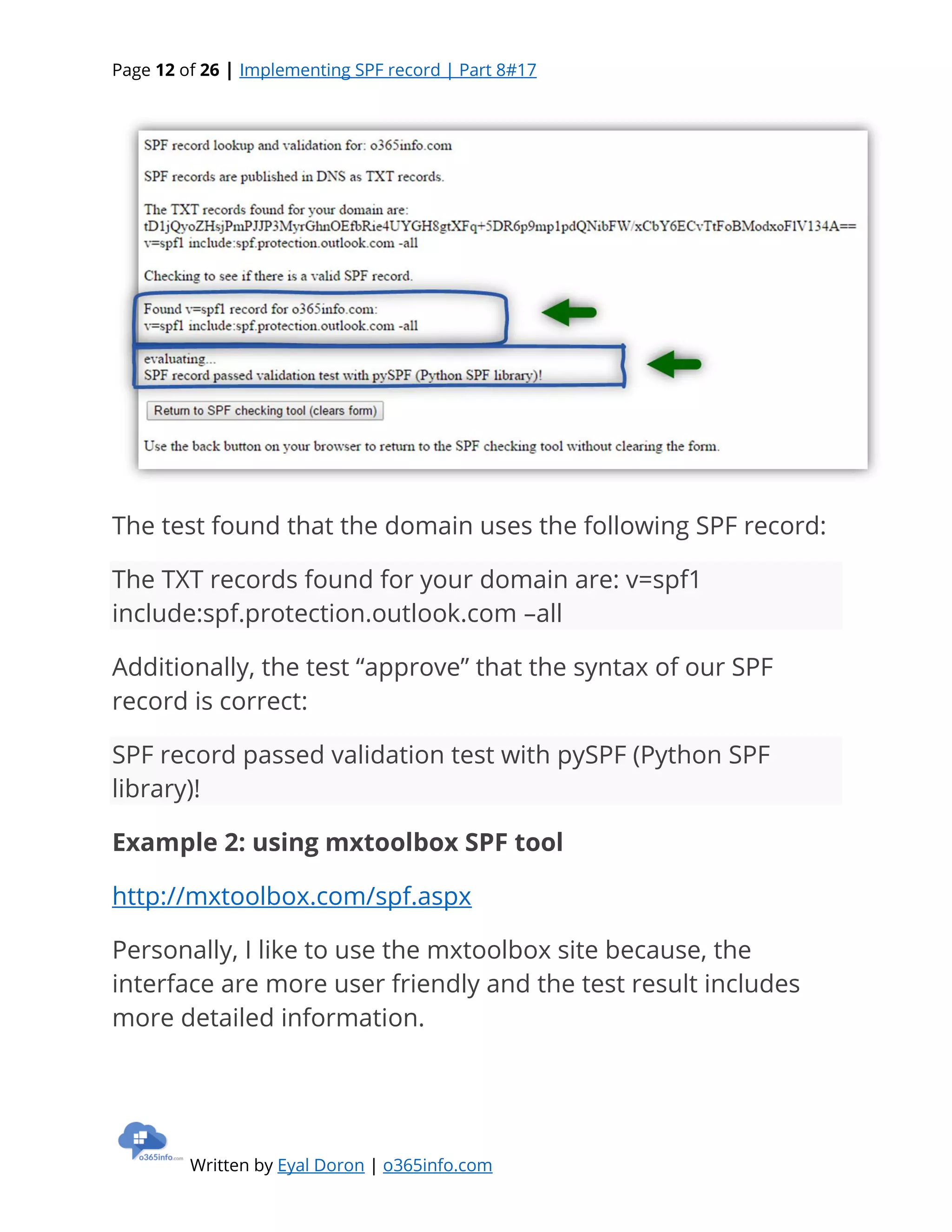 Implementing SPF record Part 8#17