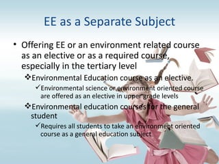 Implementing the environmental education | PPT