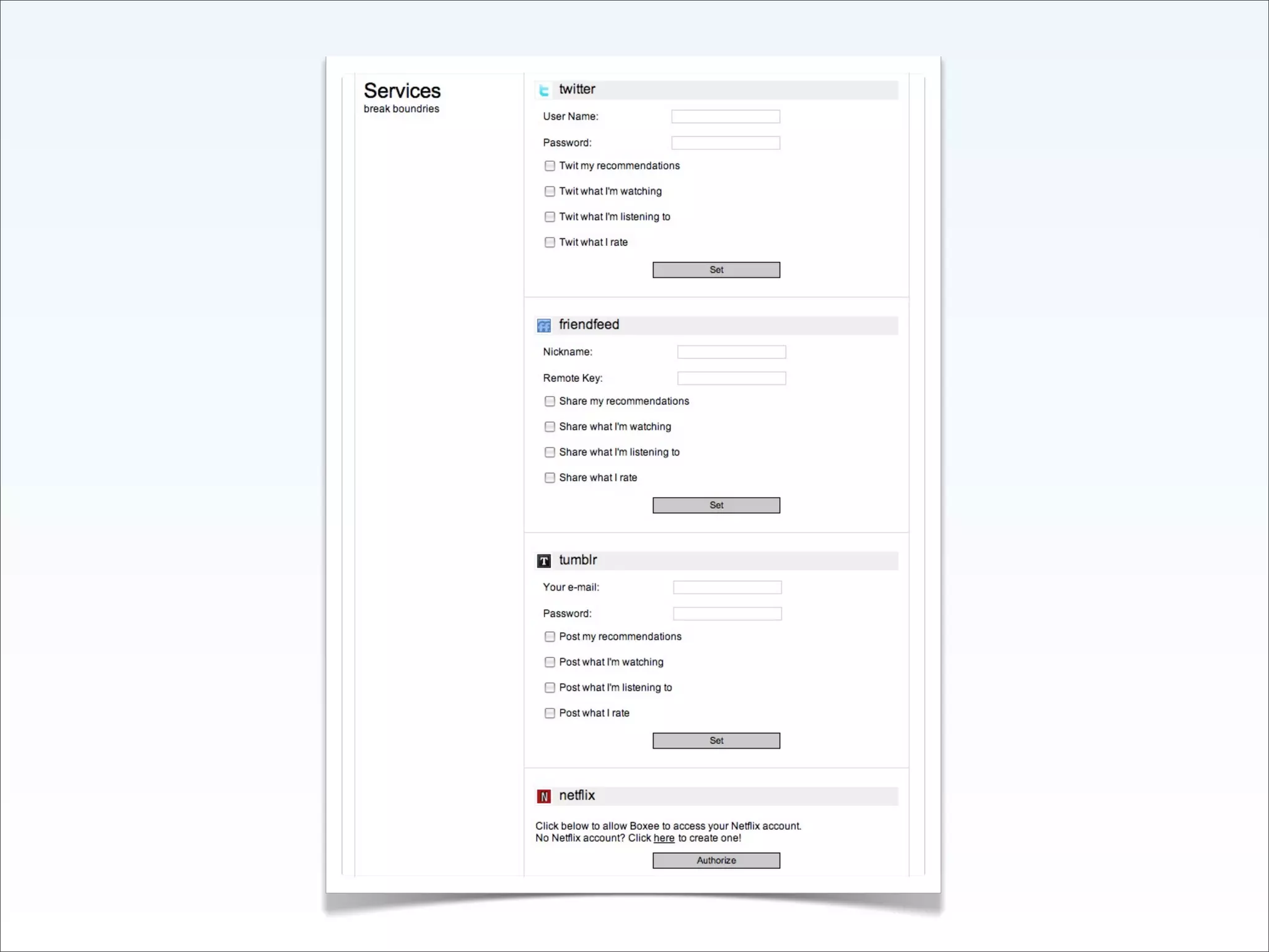 Implementing The Social Web - Fowa Miami 2009