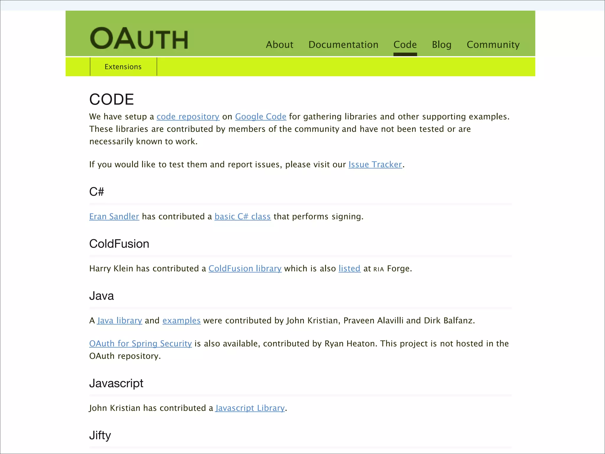 Implementing The Social Web - Fowa Miami 2009