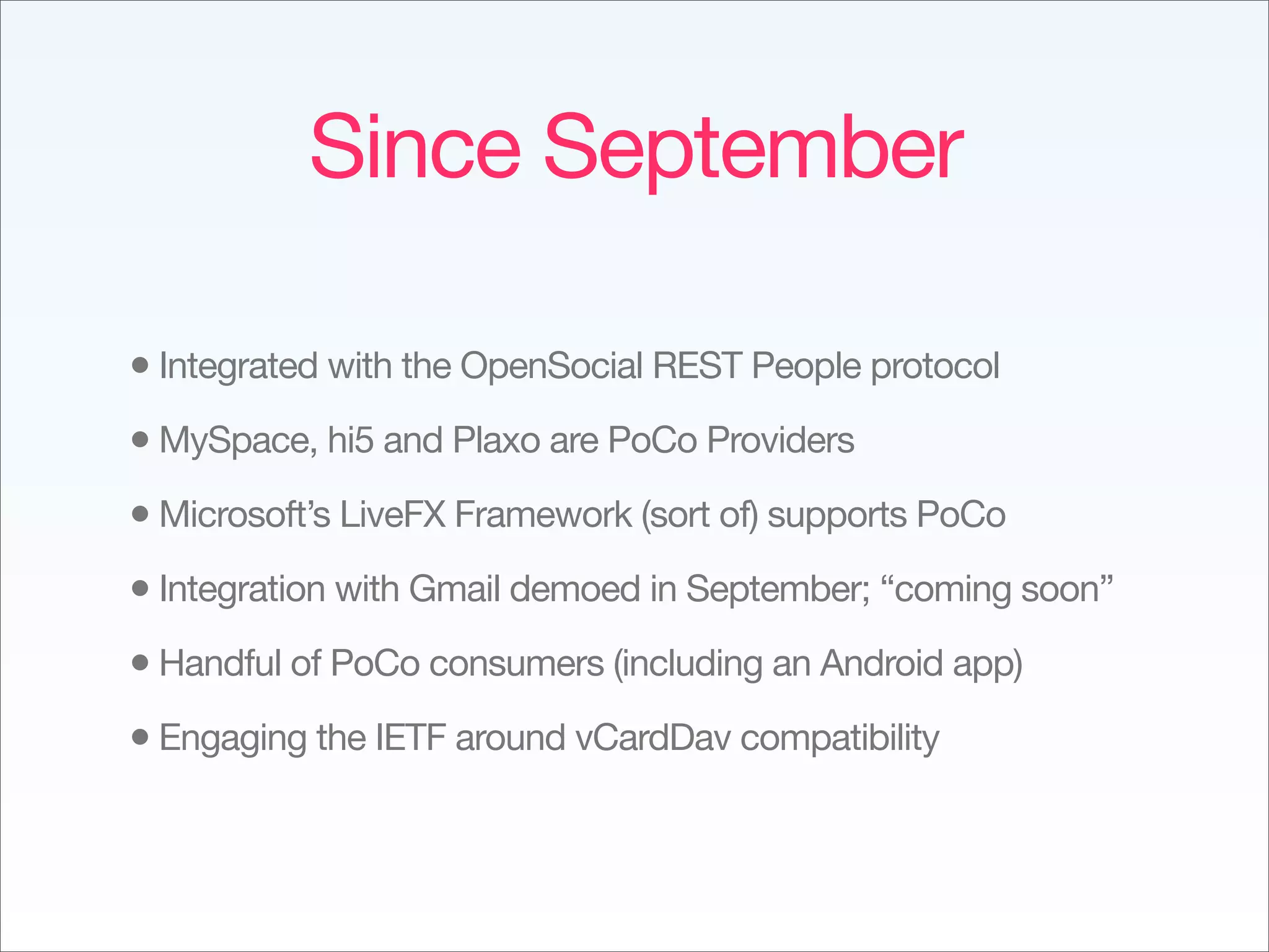 Implementing The Social Web - Fowa Miami 2009