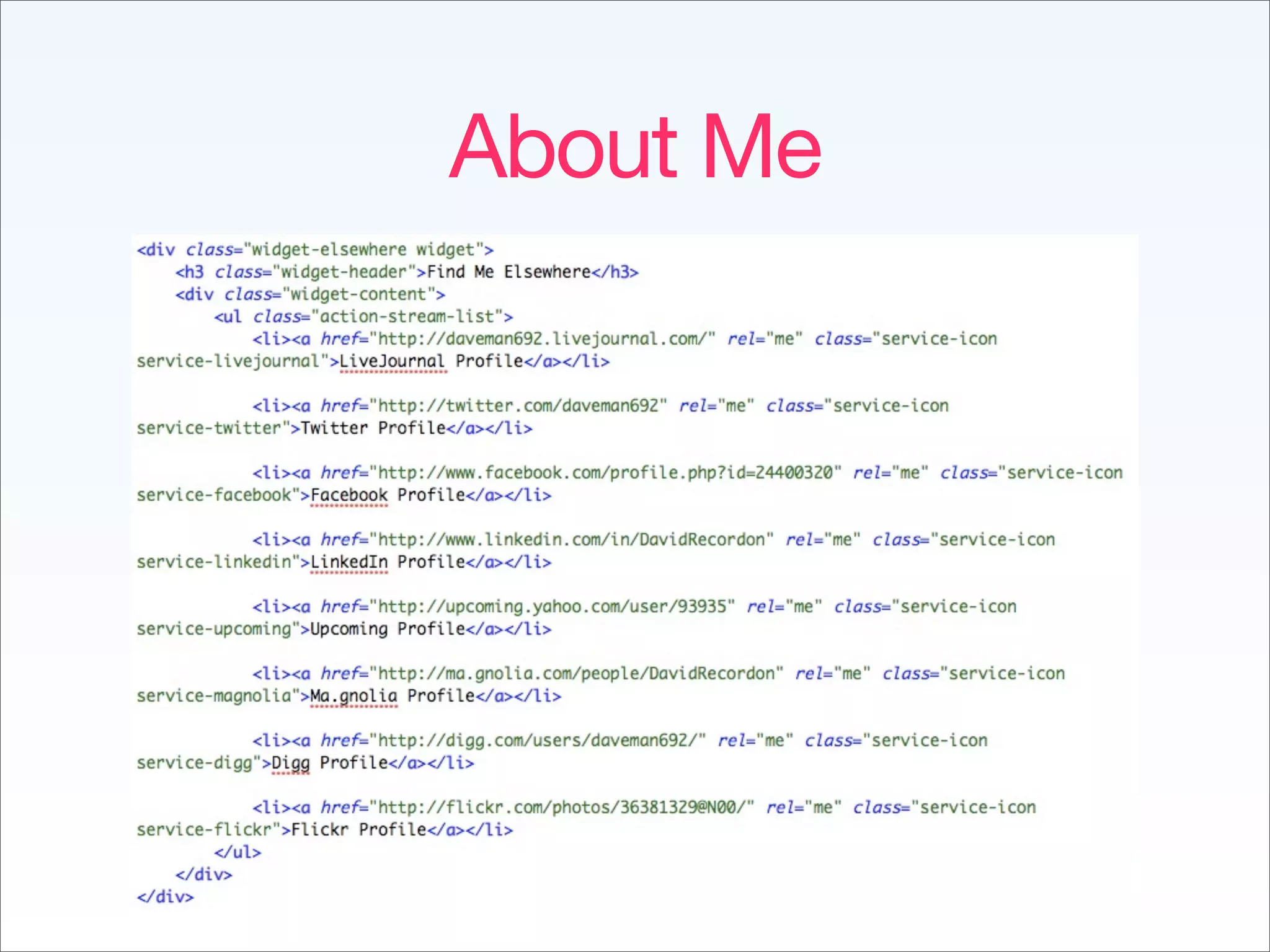 Implementing The Social Web - Fowa Miami 2009