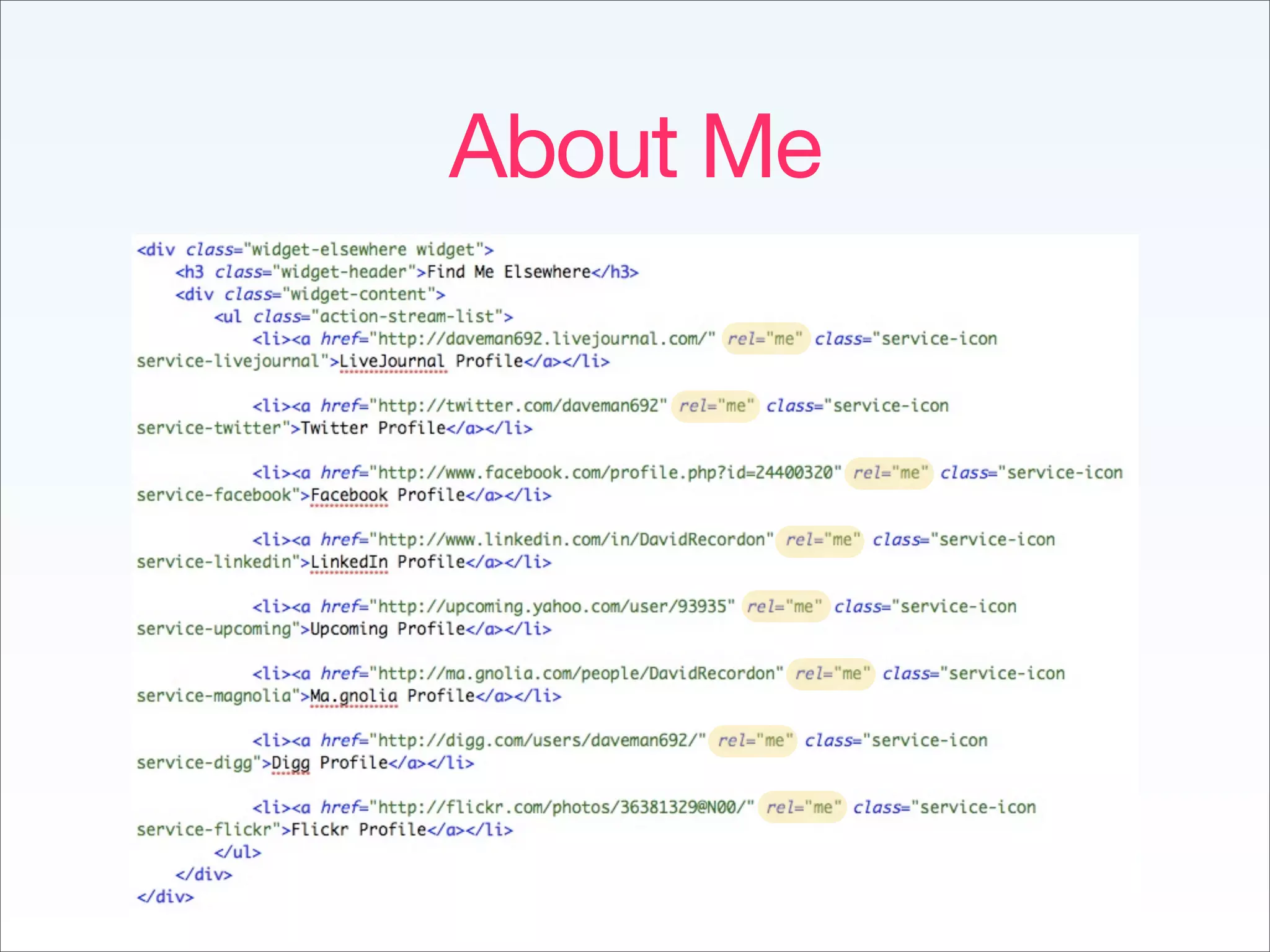 Implementing The Social Web - Fowa Miami 2009