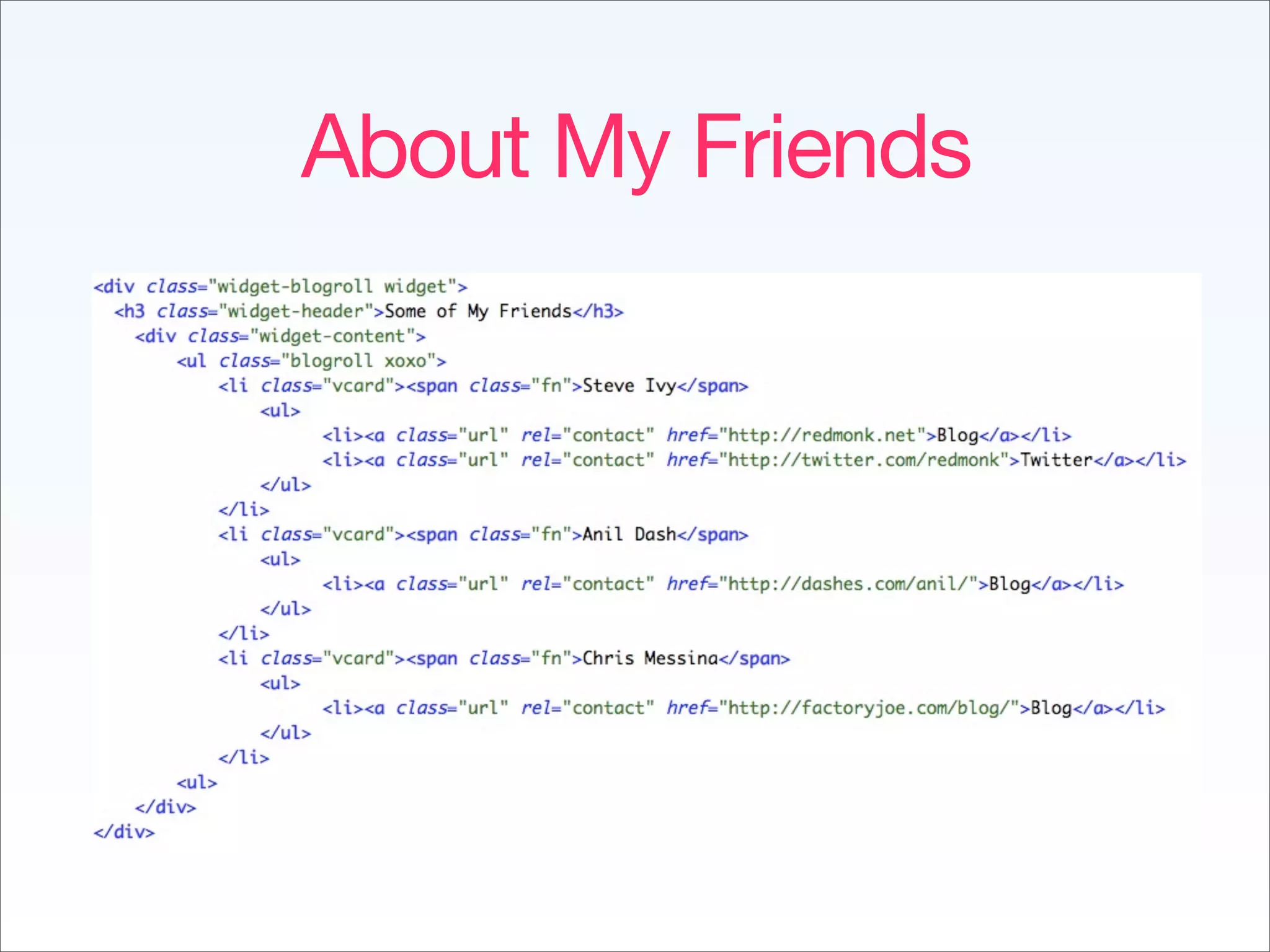 Implementing The Social Web - Fowa Miami 2009
