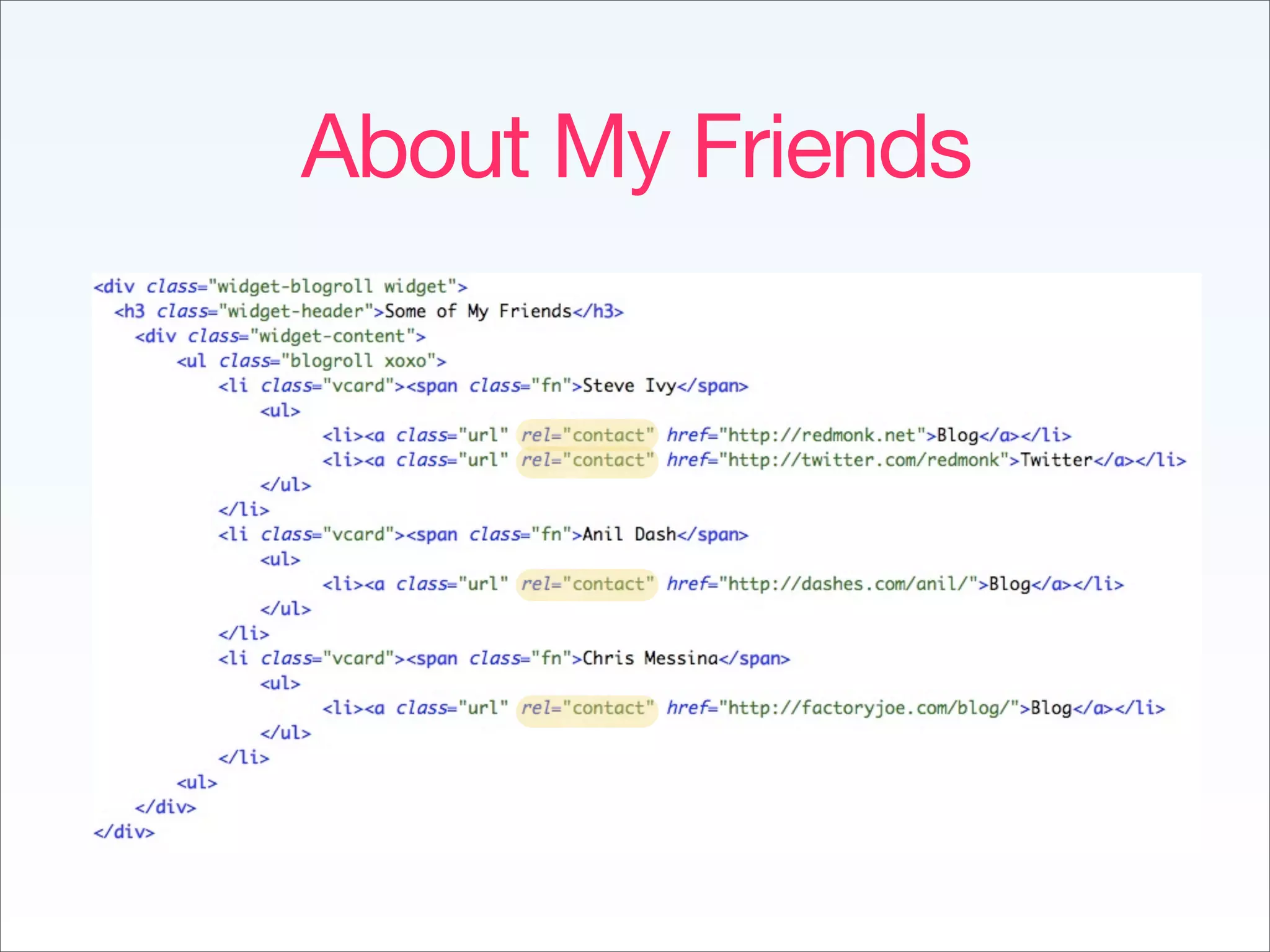 Implementing The Social Web - Fowa Miami 2009