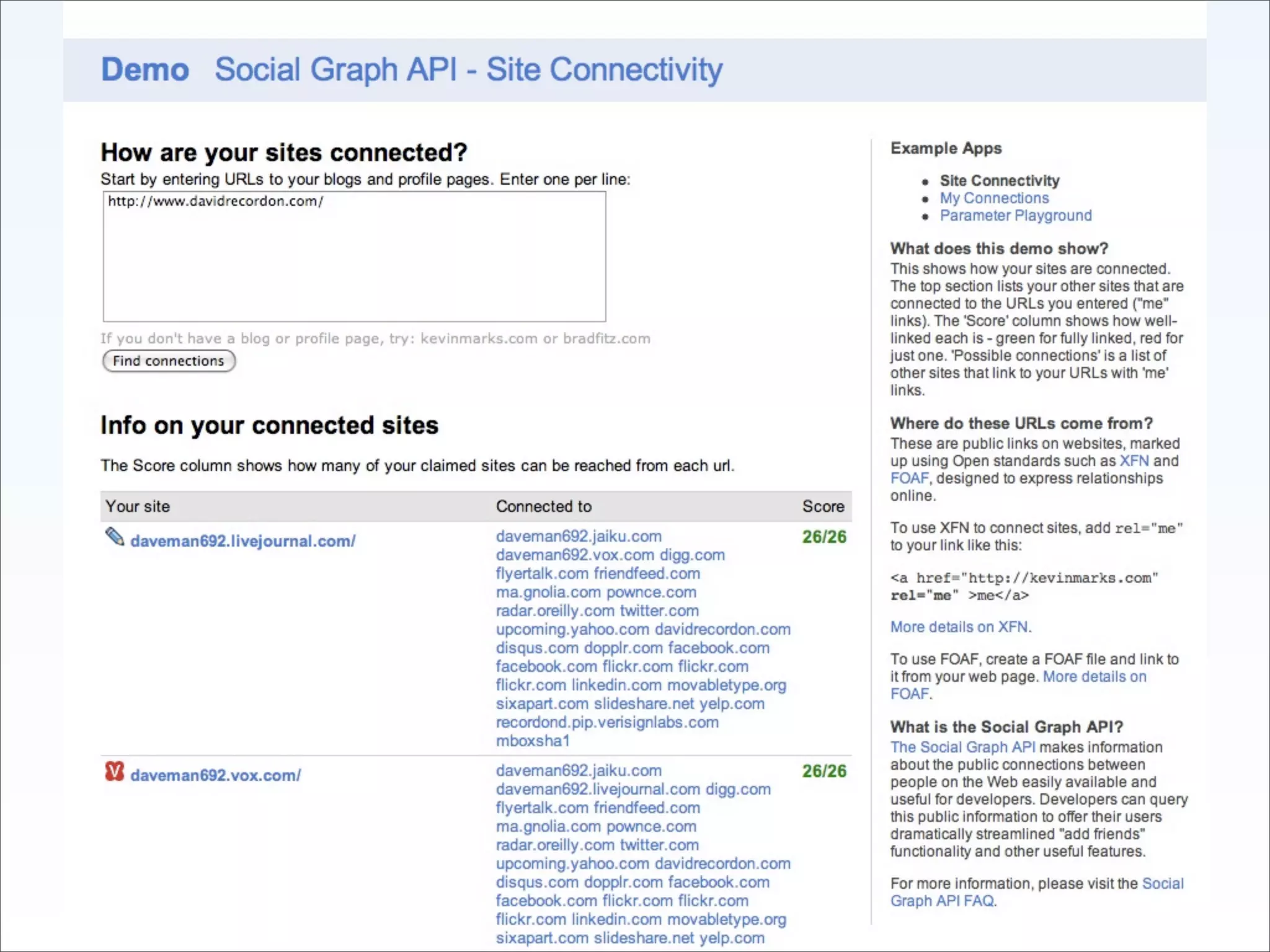 Implementing The Social Web - Fowa Miami 2009