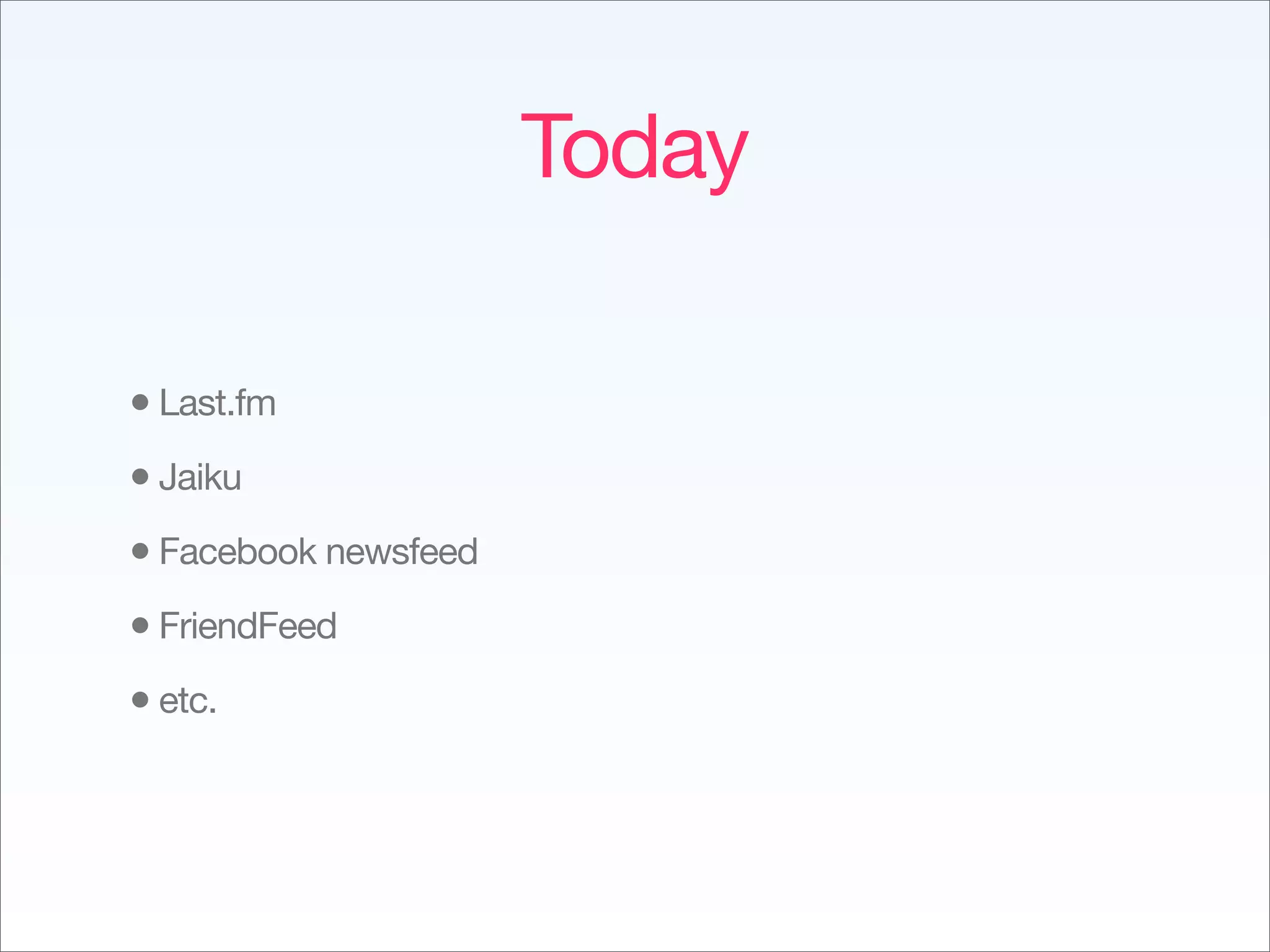 Implementing The Social Web - Fowa Miami 2009