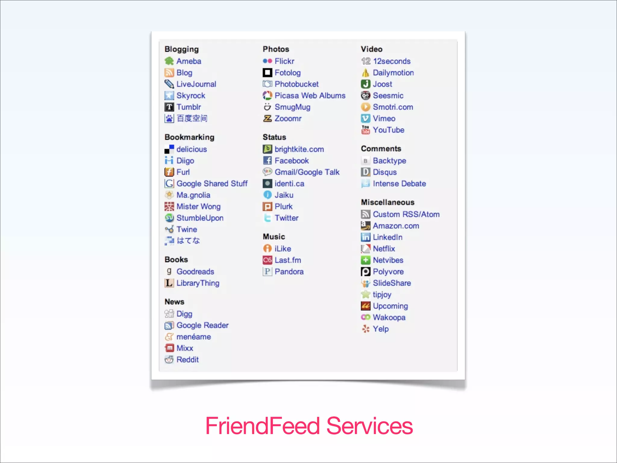 Implementing The Social Web - Fowa Miami 2009