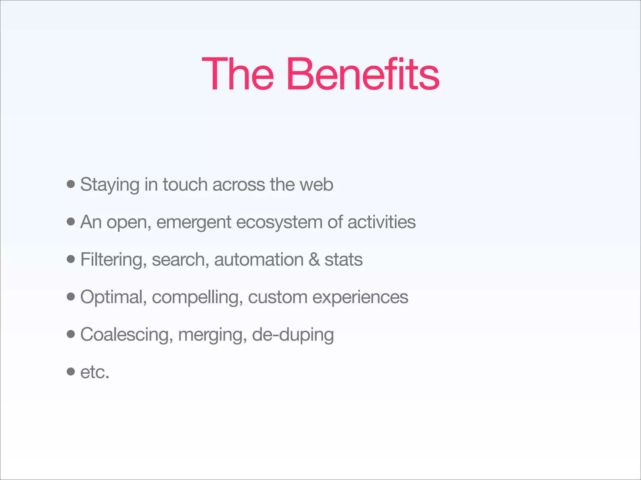 Implementing The Social Web - Fowa Miami 2009