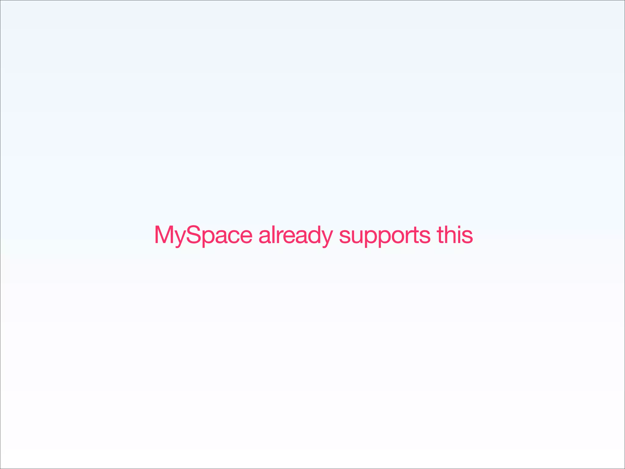 Implementing The Social Web - Fowa Miami 2009