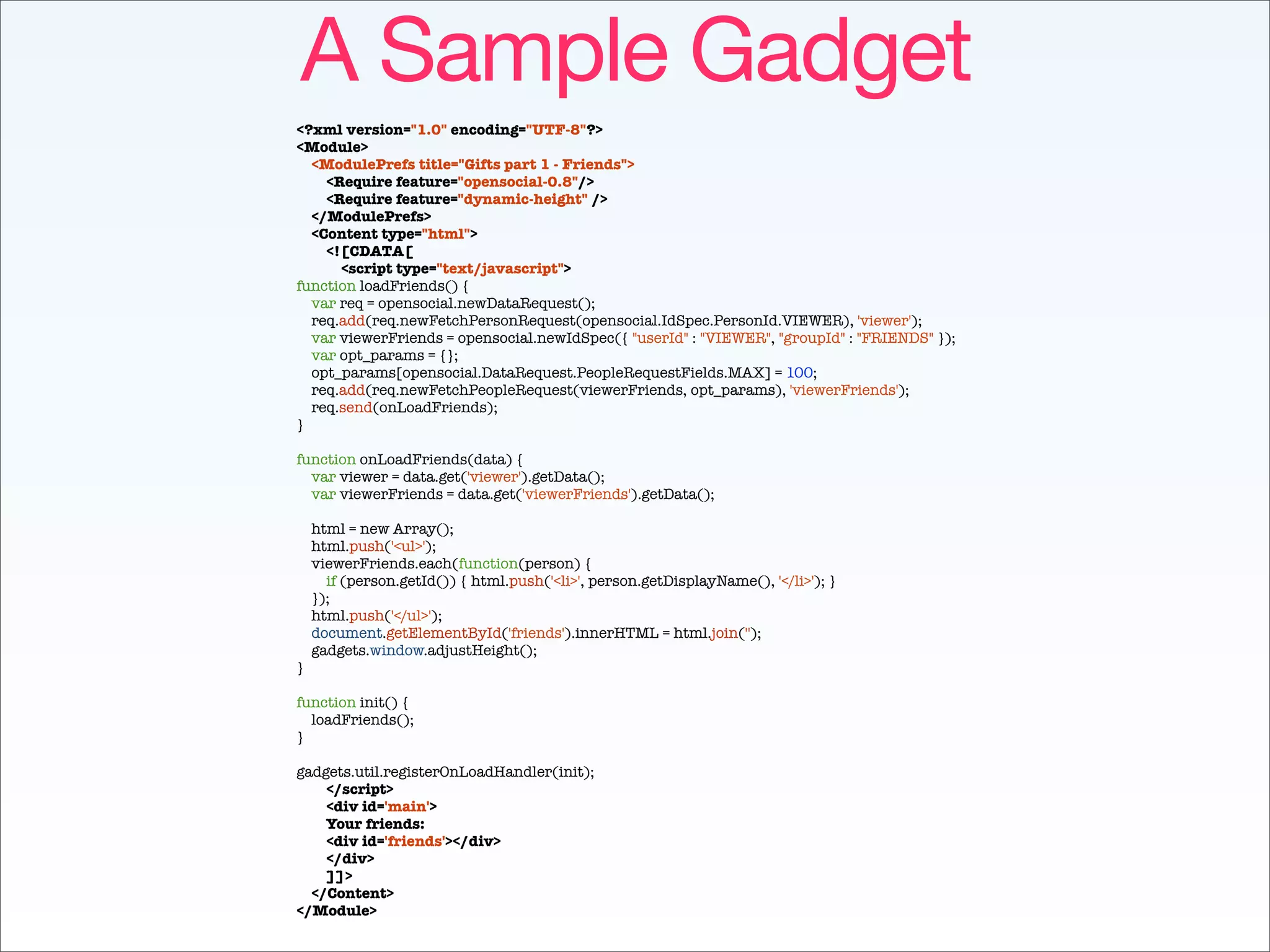 Implementing The Social Web - Fowa Miami 2009