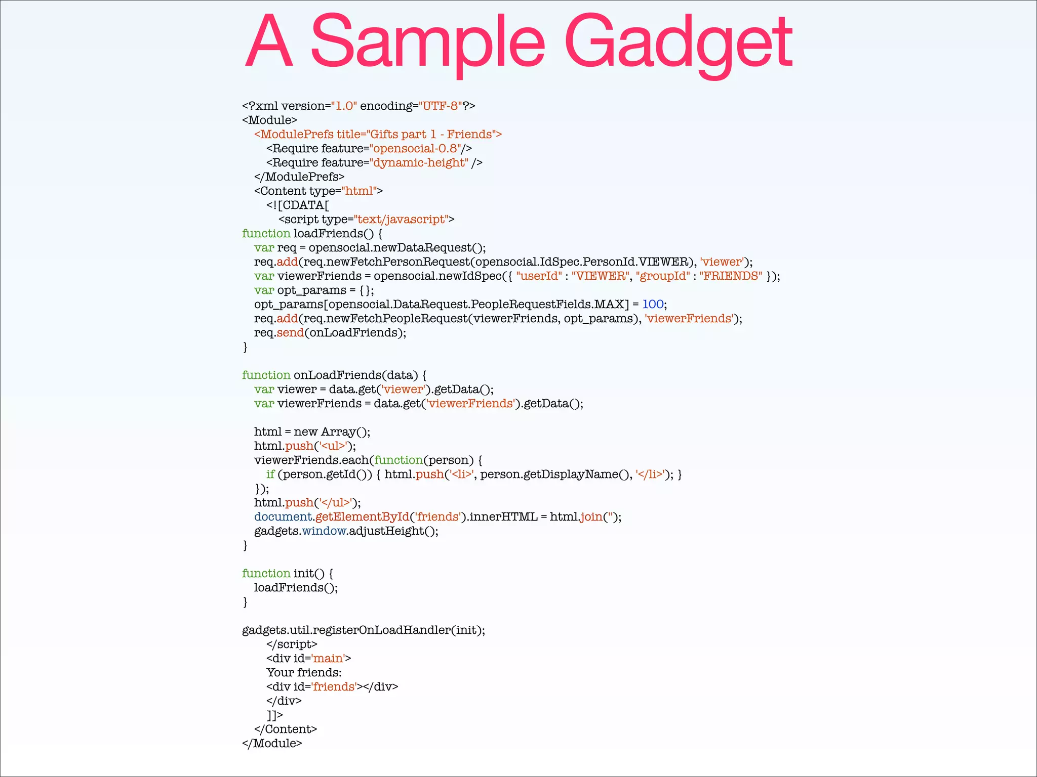 Implementing The Social Web - Fowa Miami 2009