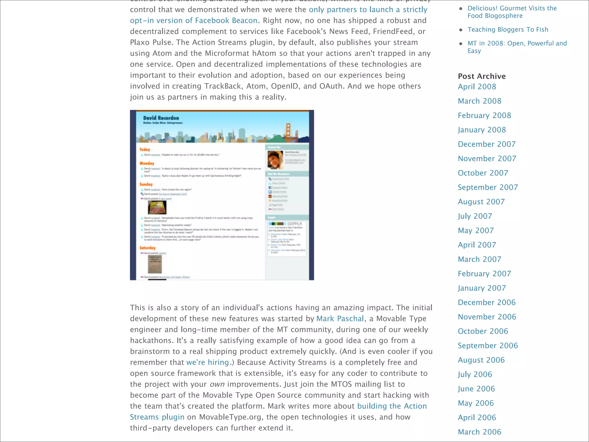 Implementing The Social Web - Fowa Miami 2009