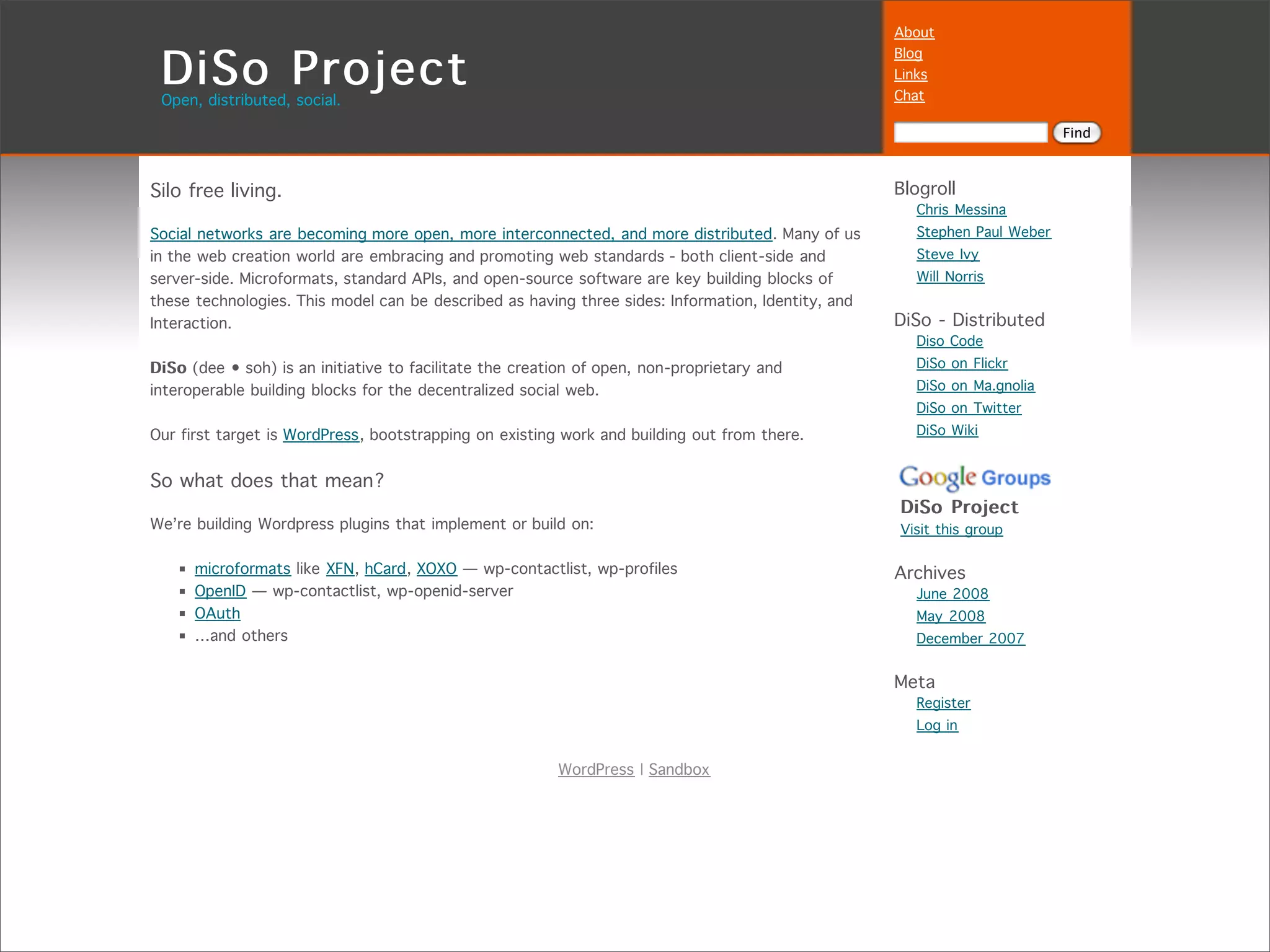 Implementing The Social Web - Fowa Miami 2009
