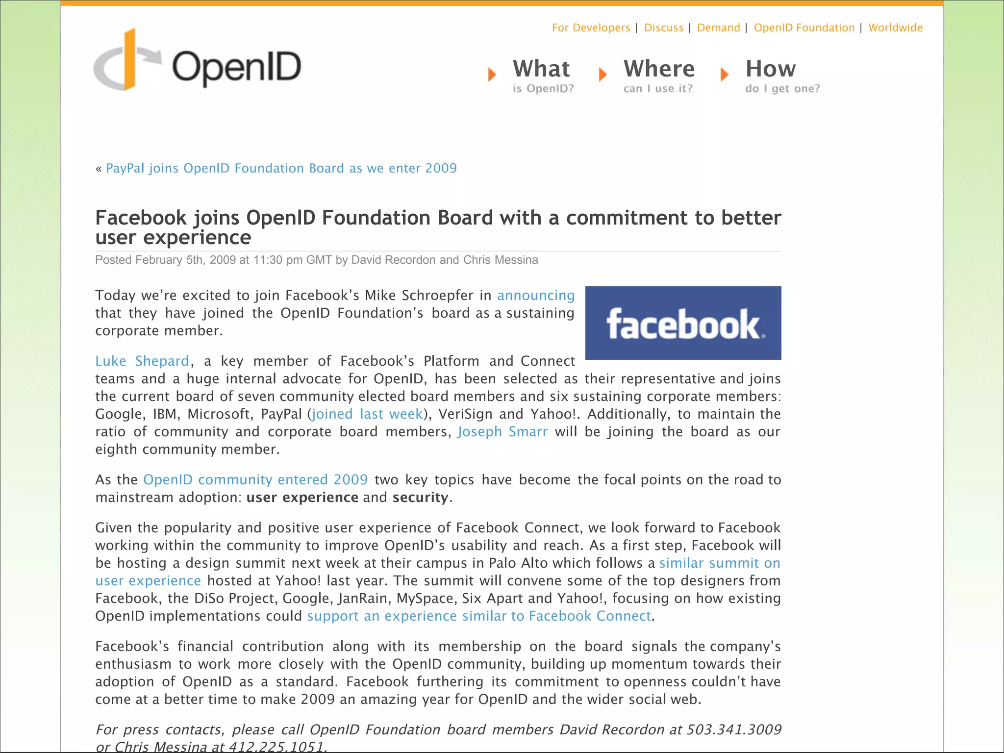 Implementing The Social Web - Fowa Miami 2009