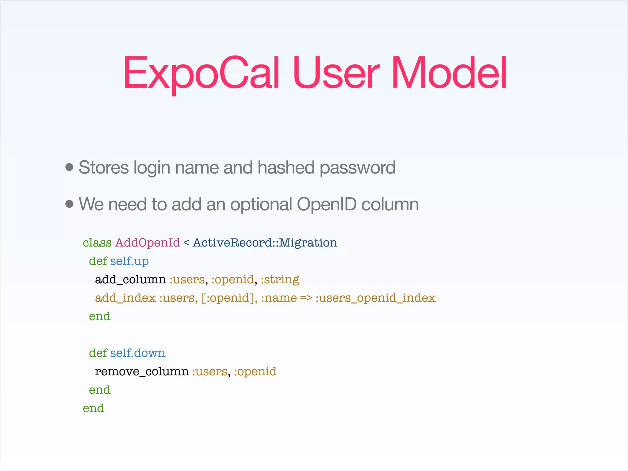 Implementing The Social Web - Fowa Miami 2009