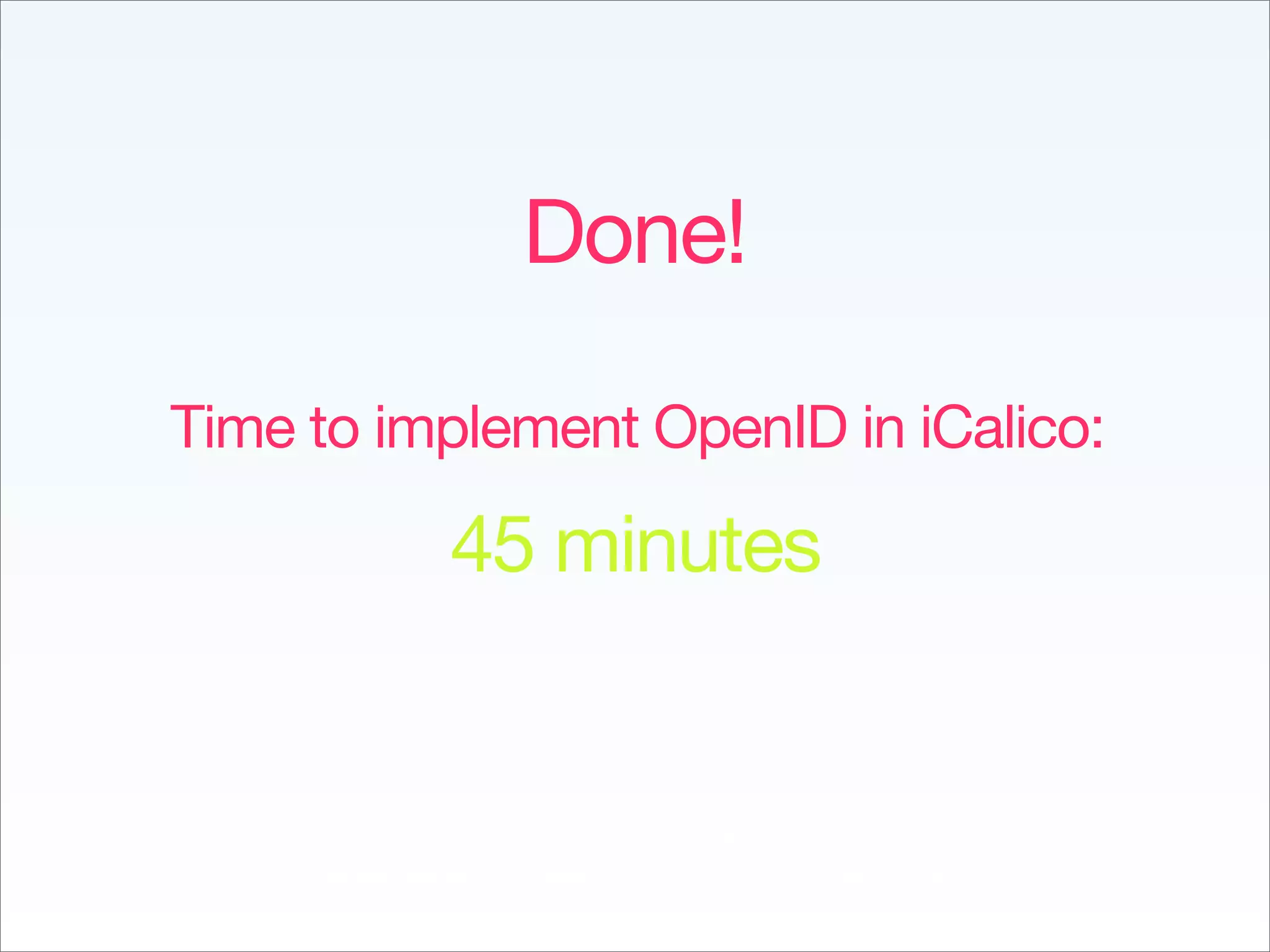 Implementing The Social Web - Fowa Miami 2009