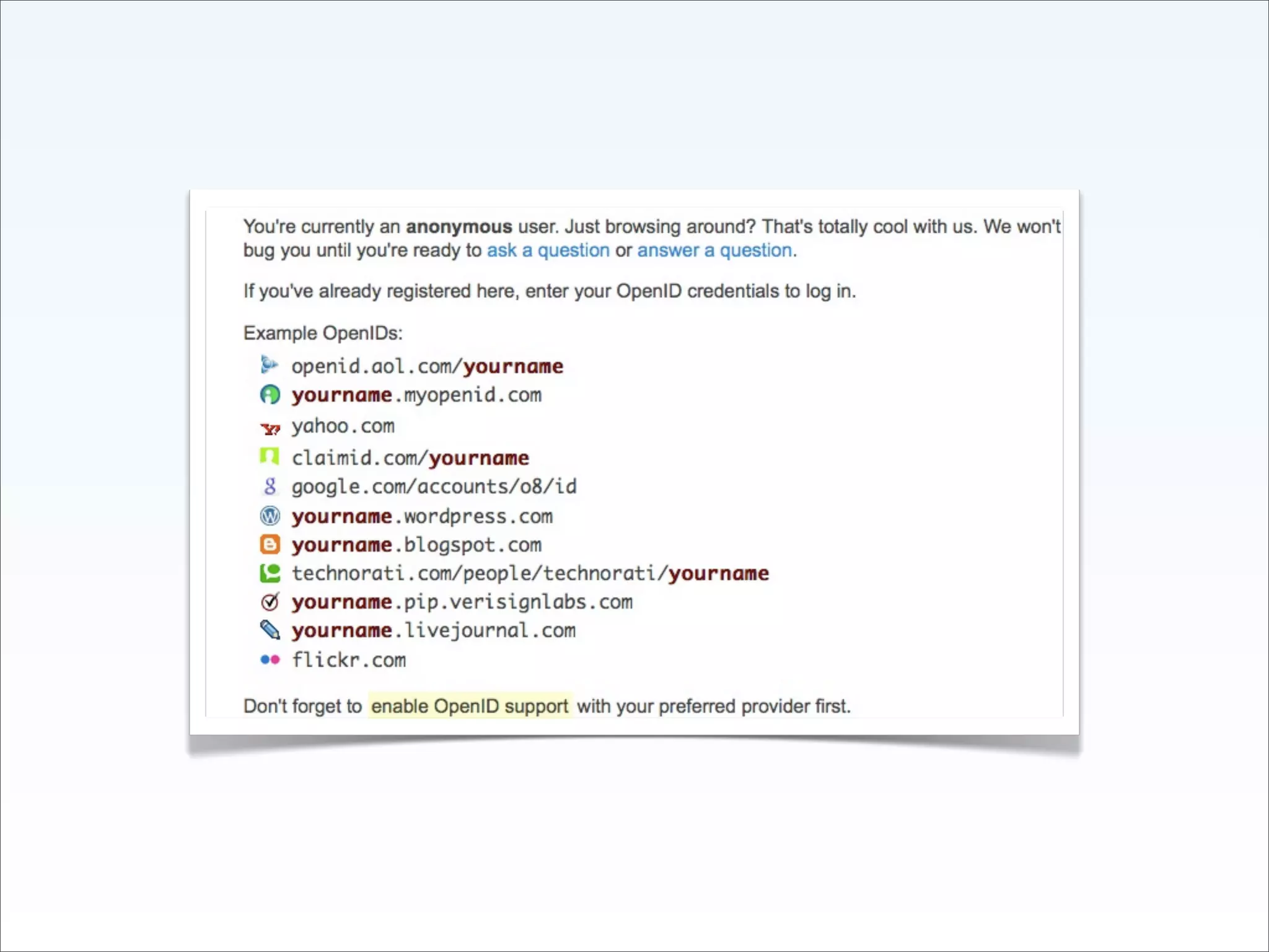 Implementing The Social Web - Fowa Miami 2009