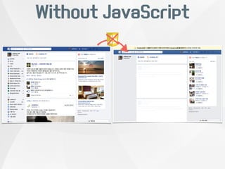 Without JavaScript 
 
