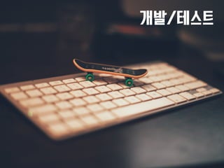 개발/테스트 
 