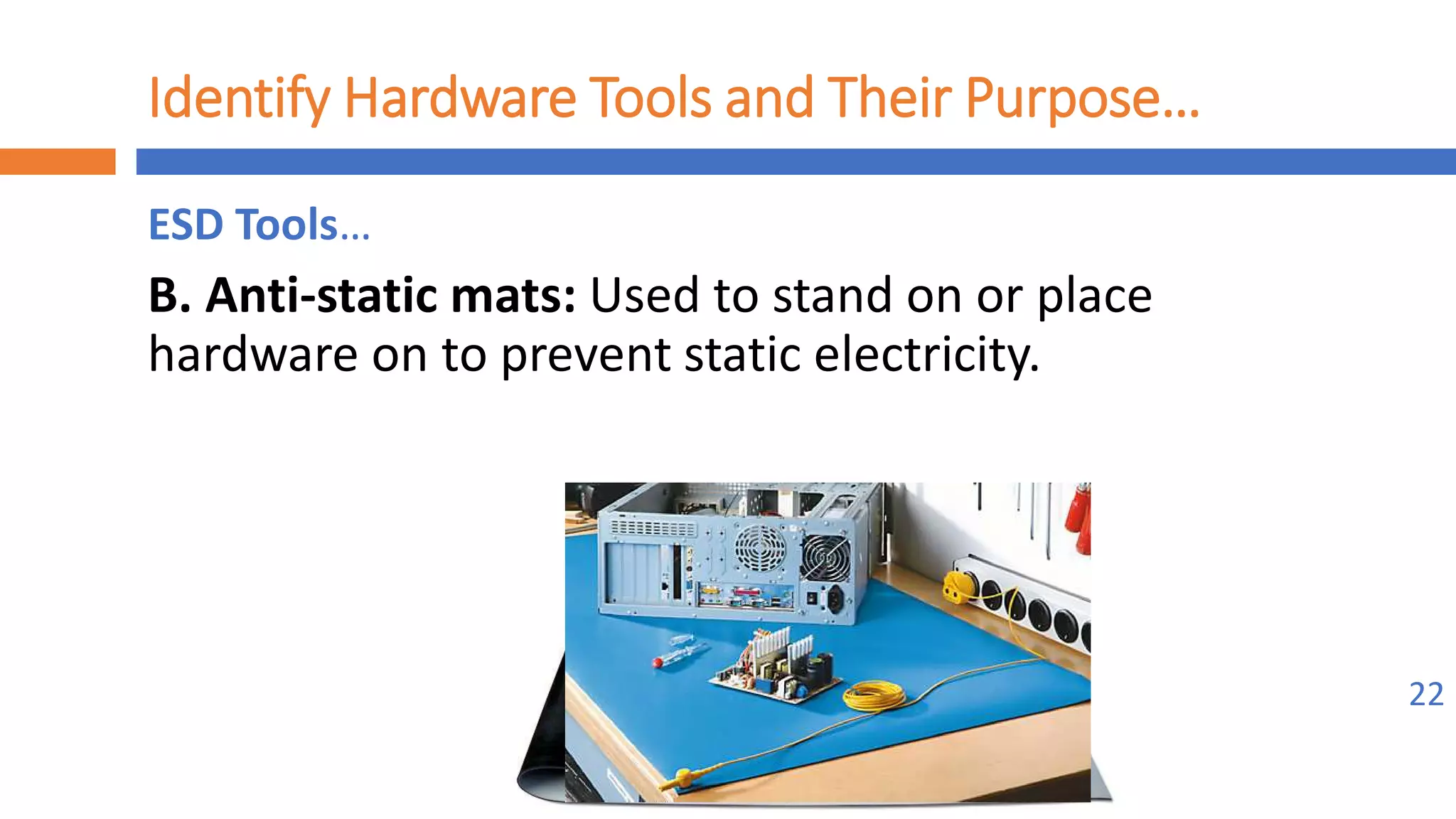 Implement maintenance procedures