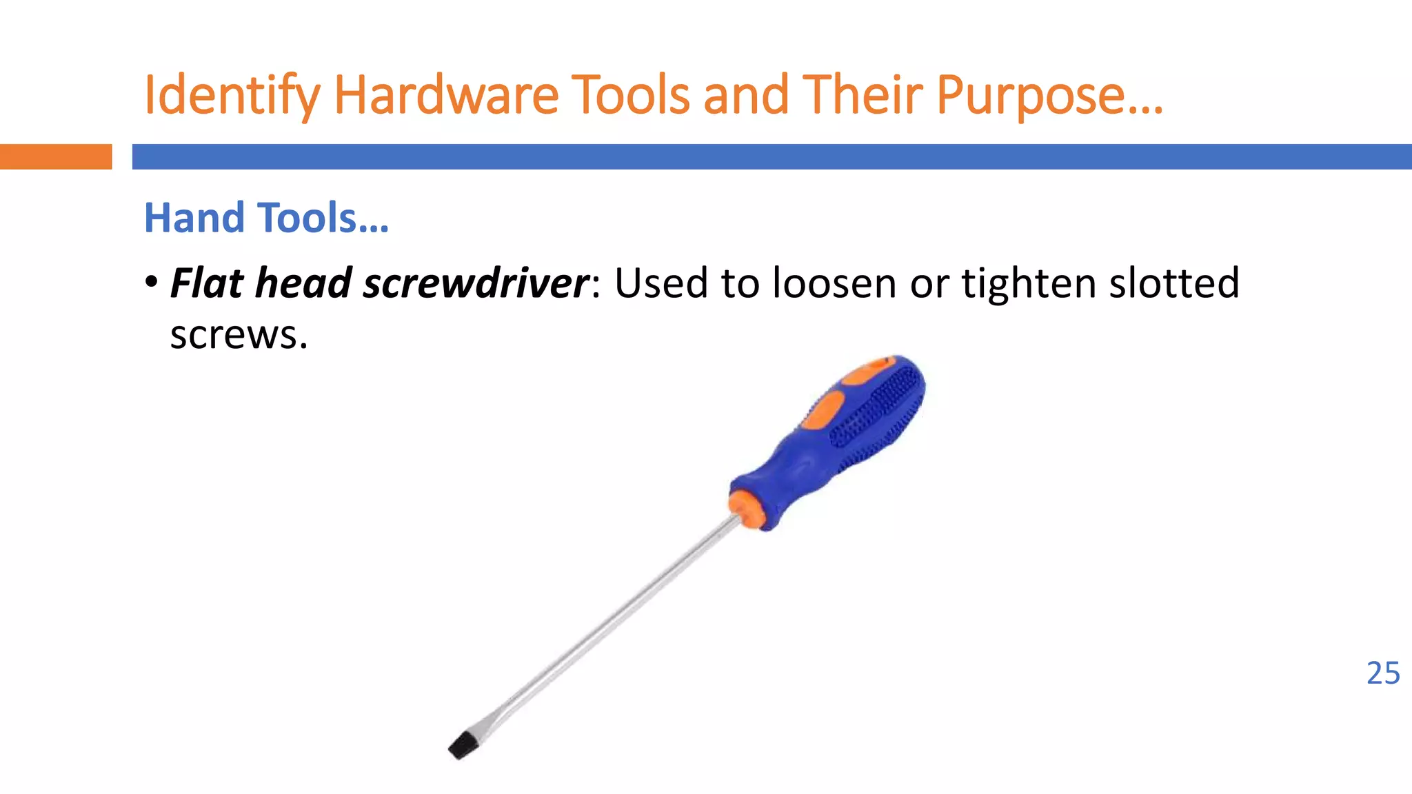 Implement maintenance procedures