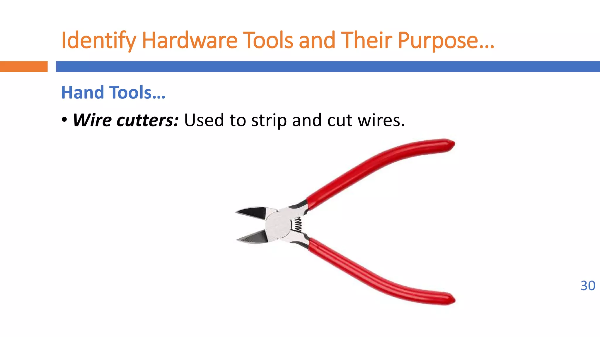 Implement maintenance procedures