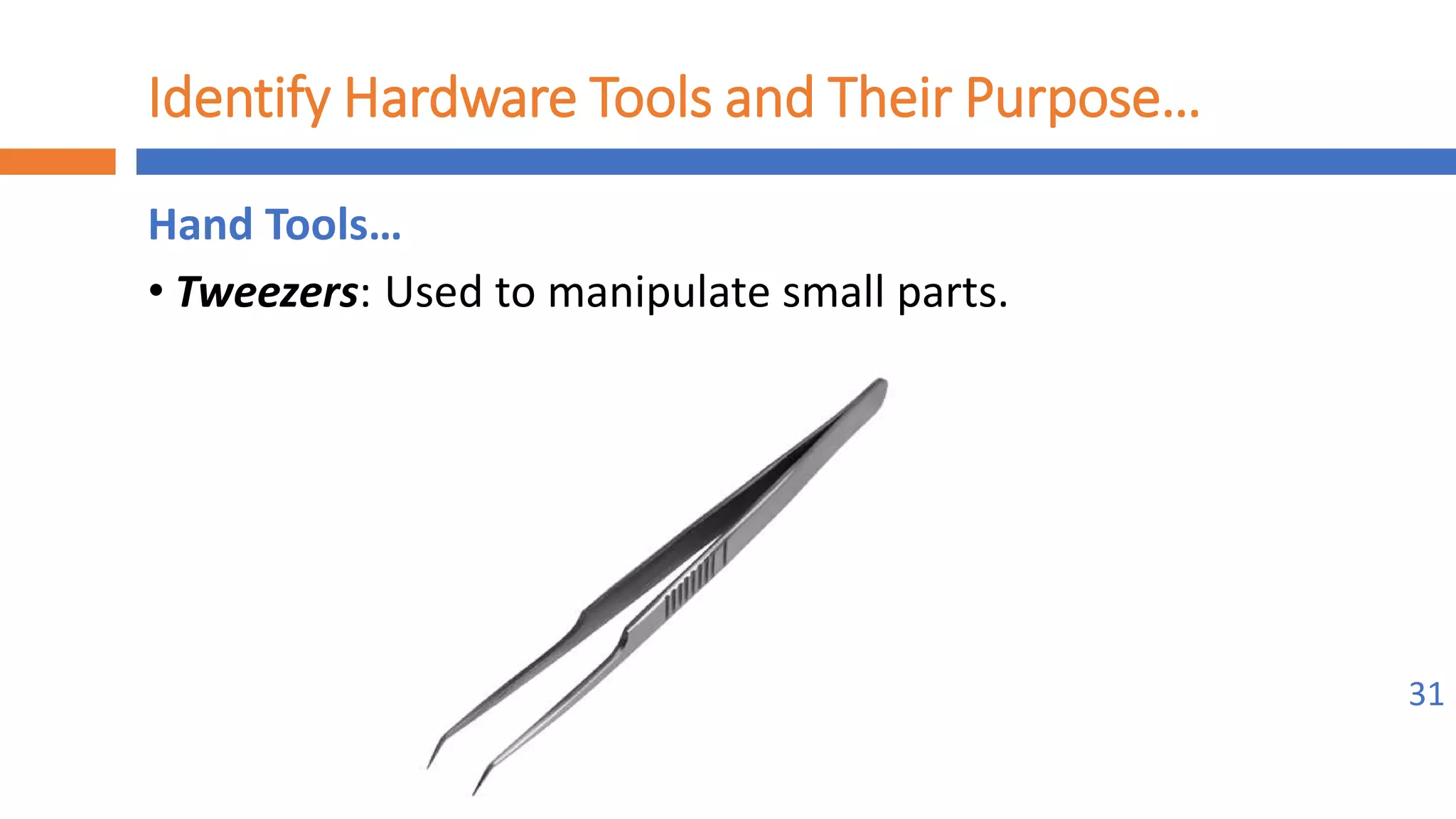 Implement maintenance procedures
