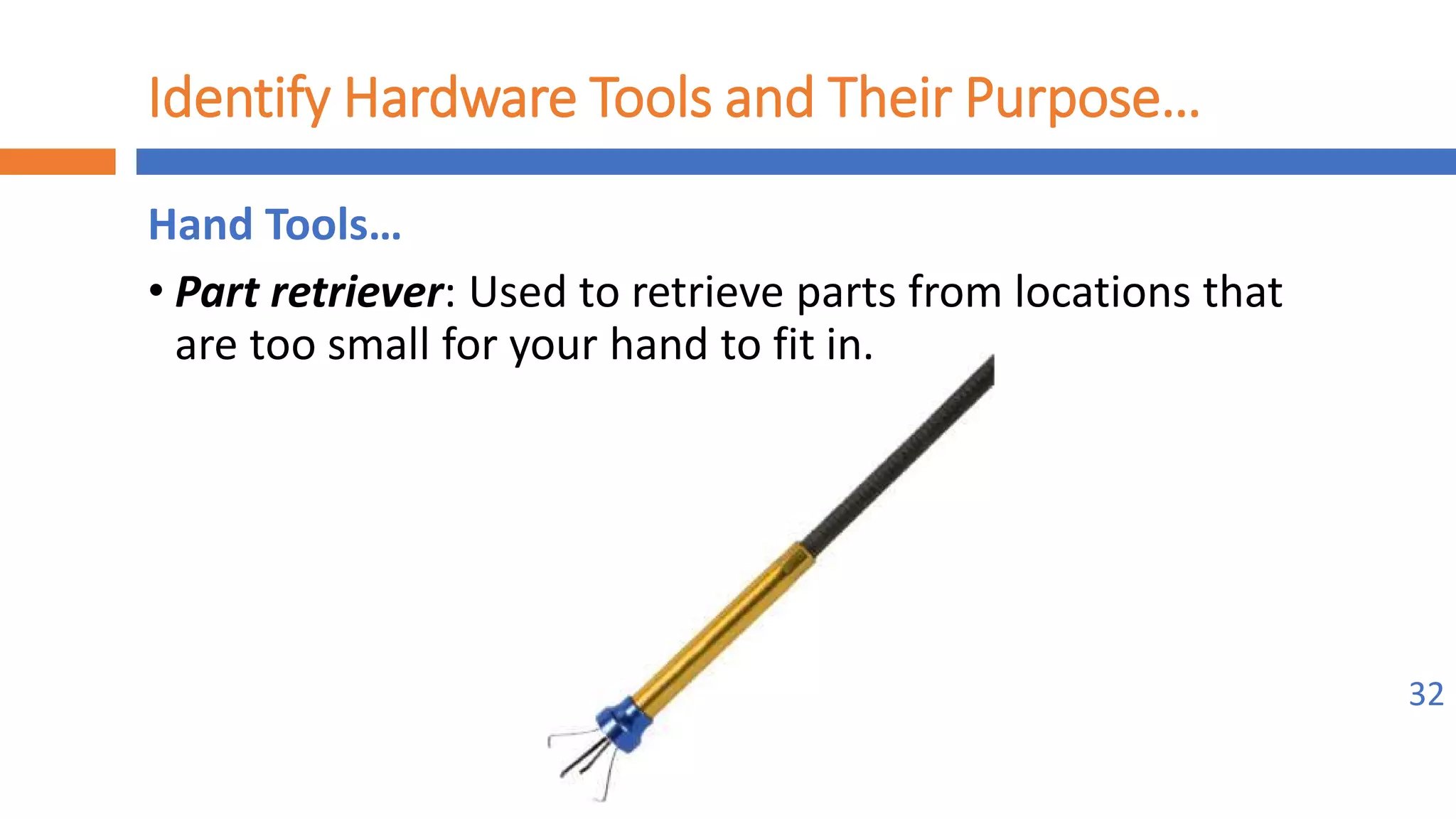 Implement maintenance procedures