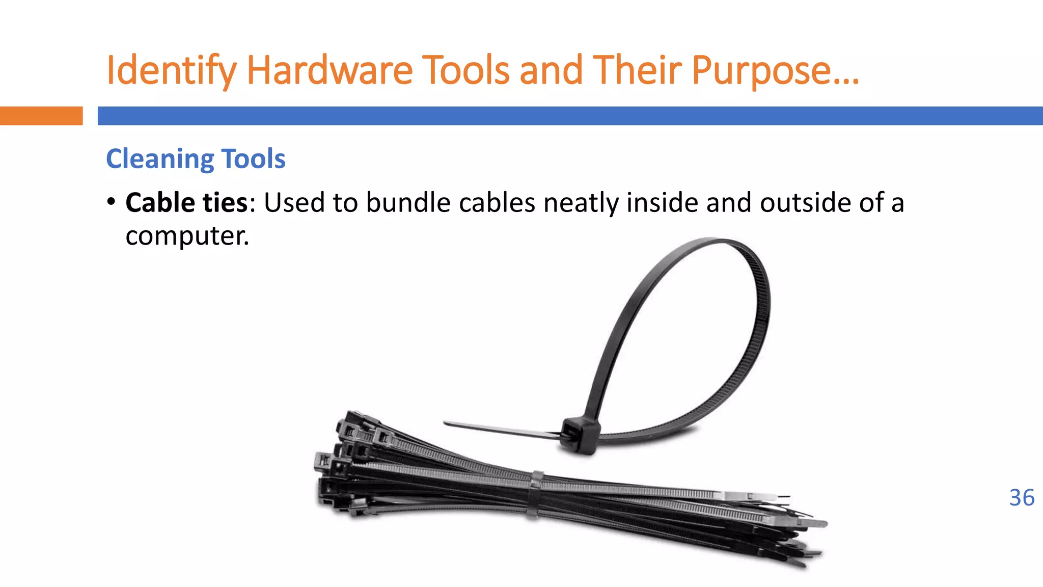 Implement maintenance procedures