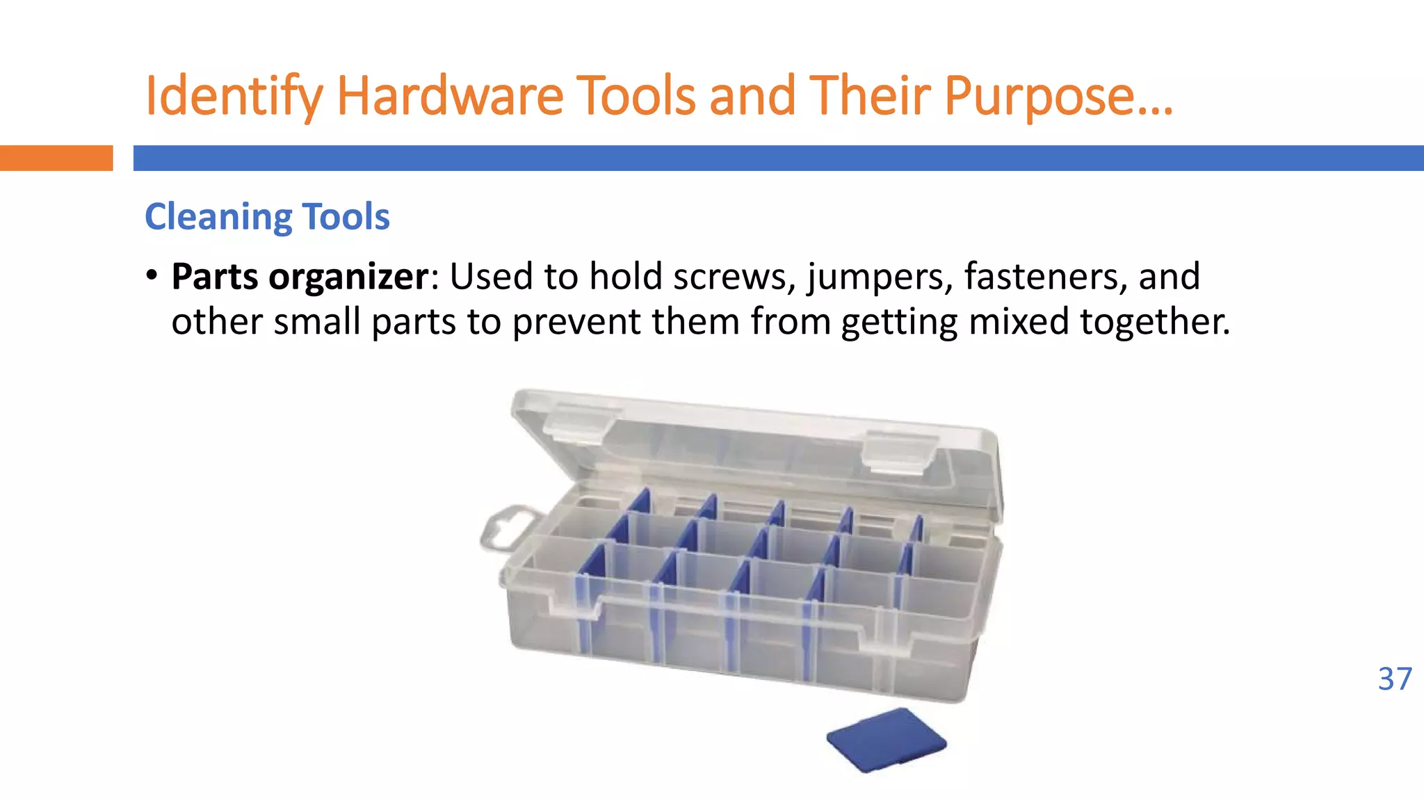 Implement maintenance procedures