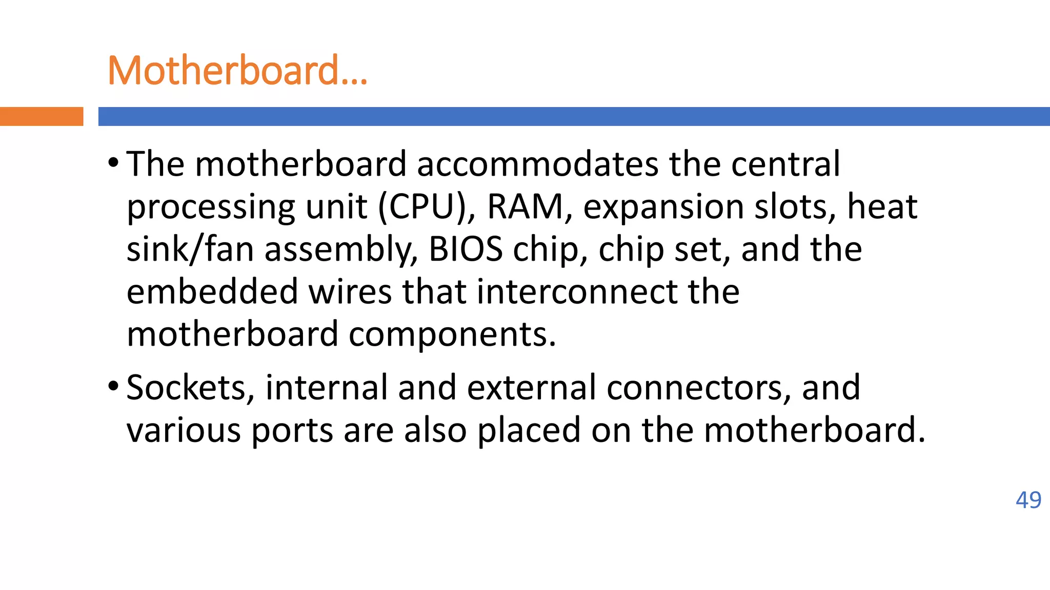 Implement maintenance procedures